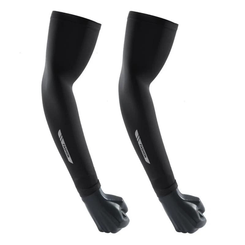 3 Pairs Uv Sun Protection Arm Sleeves for Men Women – Compression Sun Sleeves…