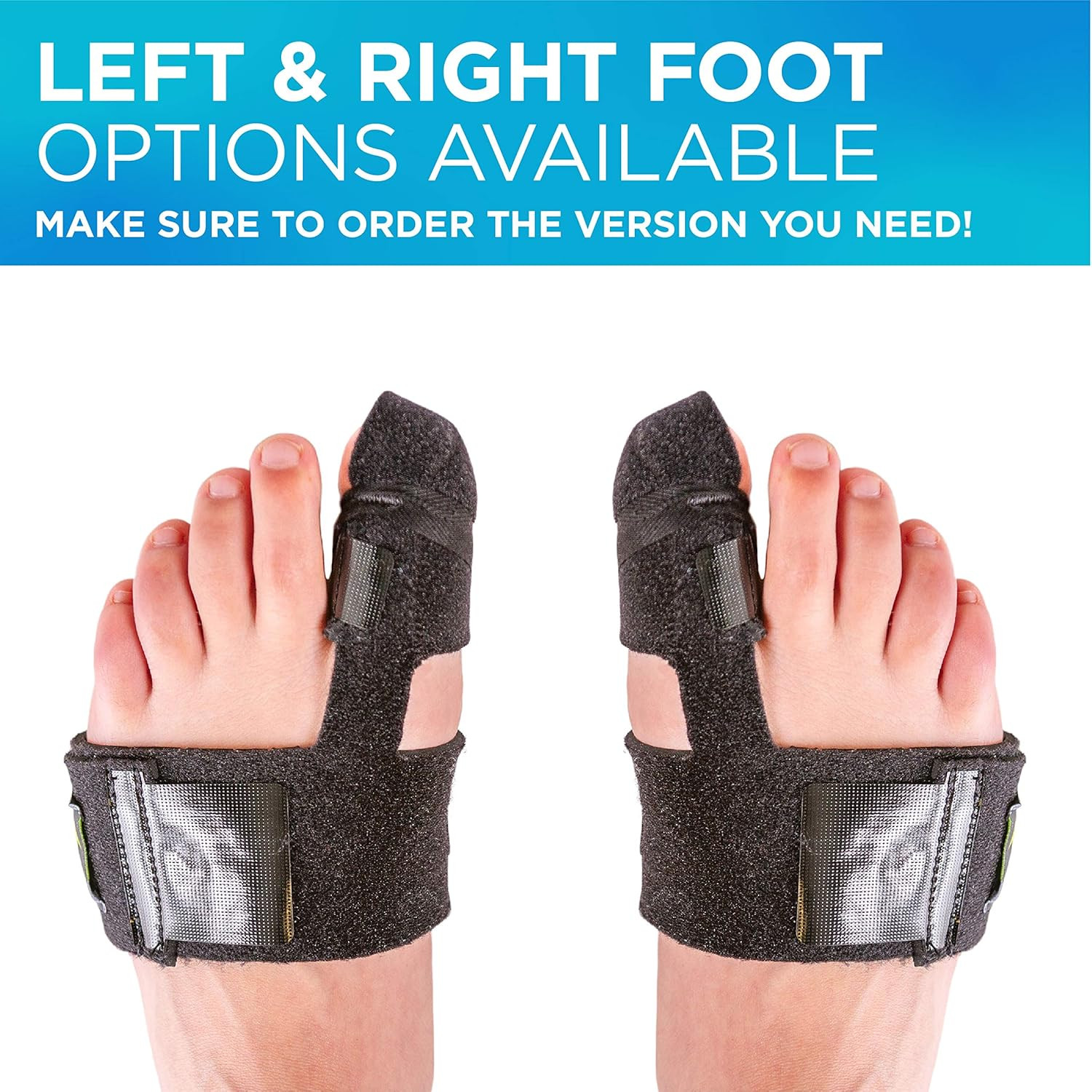 Turf Toe Brace – Soft Big Toe Taping Splint Straightener Wrap with Support Strap