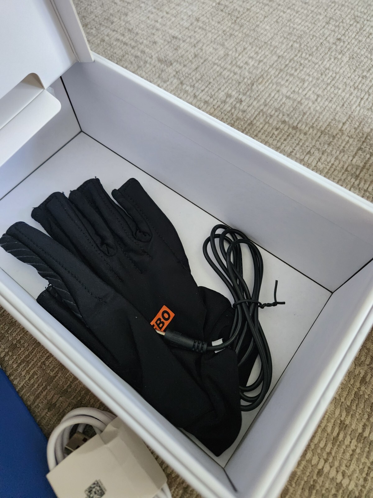 Syrebo SY-HRC10 Black Portable Soft Rehab Glove Right Hand