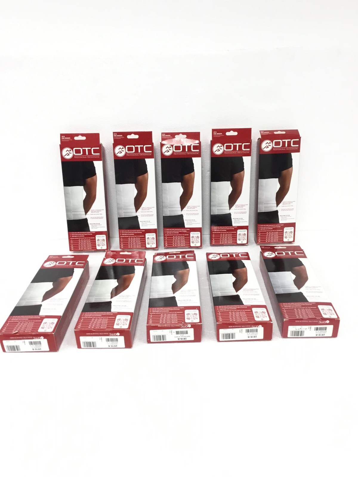 10x NEW OTC 2518 – 2518-S Abdominal Hernia Belt Small w/ Adjustable Fastening