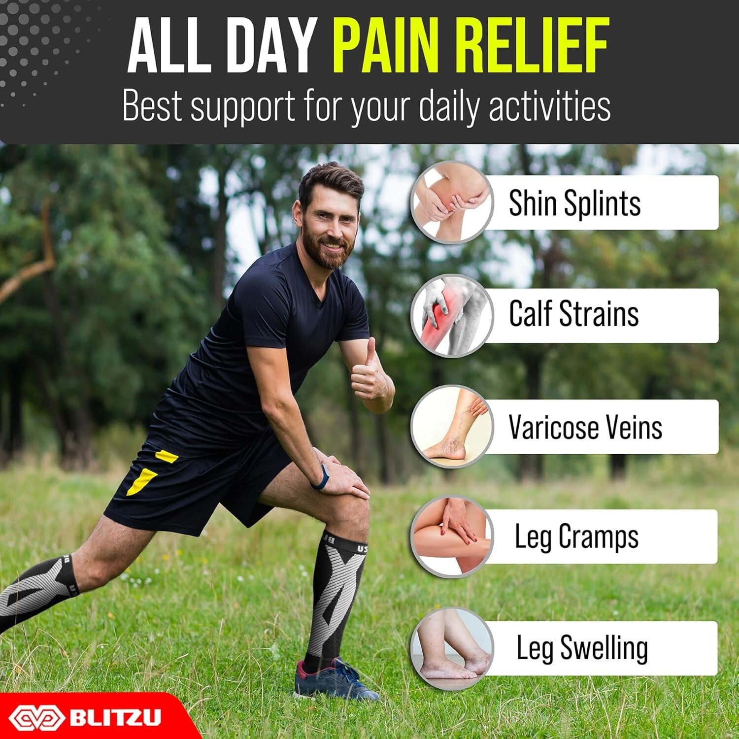 Breathable Compression Sleeves for Shin Splints – Support for Active Lifestyles