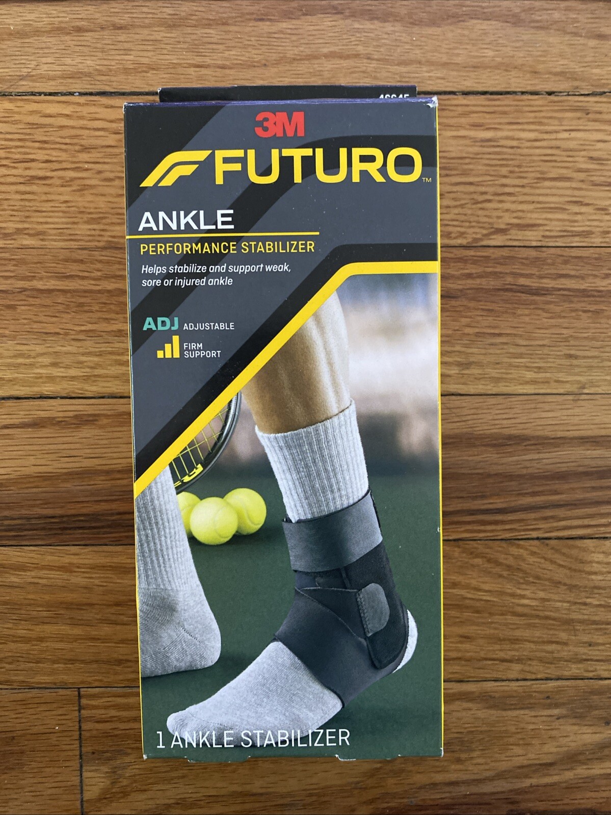 NEW 3M FUTURO Ankle Brace Performance Stabilizer Firm Support Adjust 46645 Black