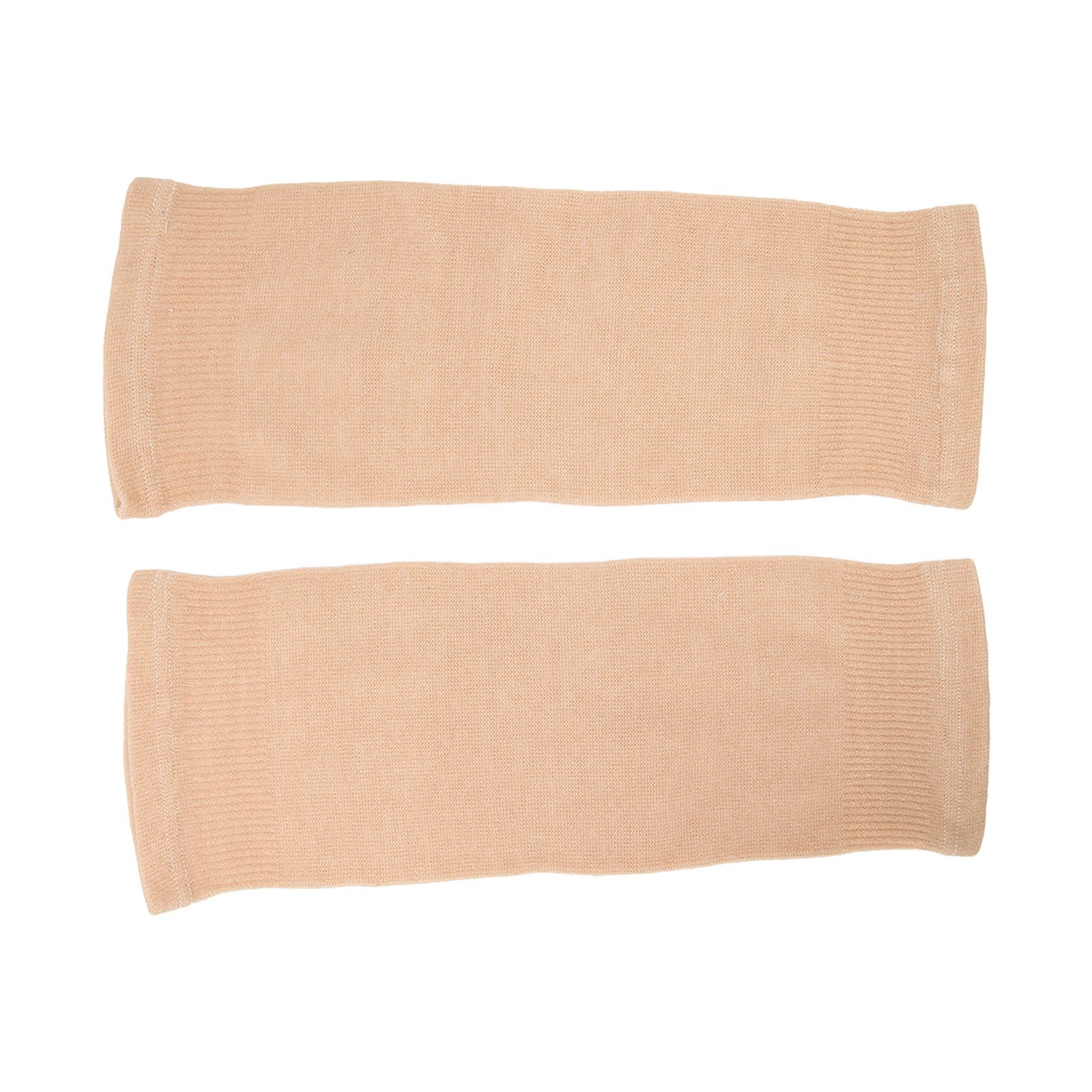 2Pcs Knee Brace Sleeve Comfortable Thin Stretchy Soft Skin Color Knee Protec NY