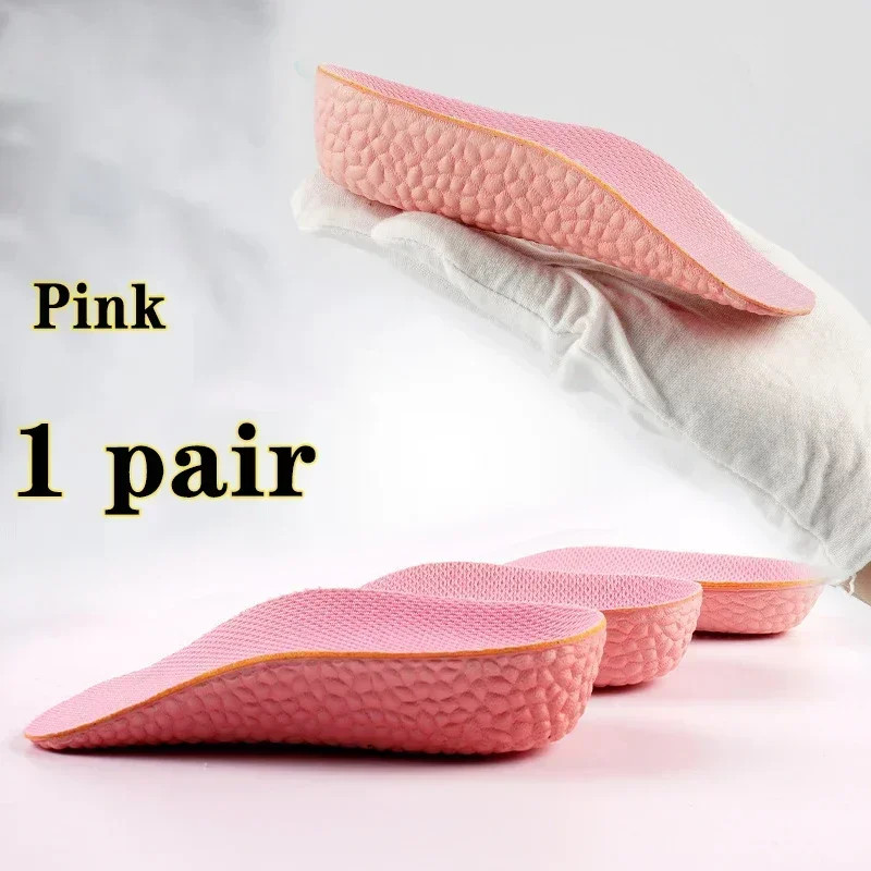 Memory Foam Height Increase Insoles for Men Women Shoes Flat Feet Arch Support O