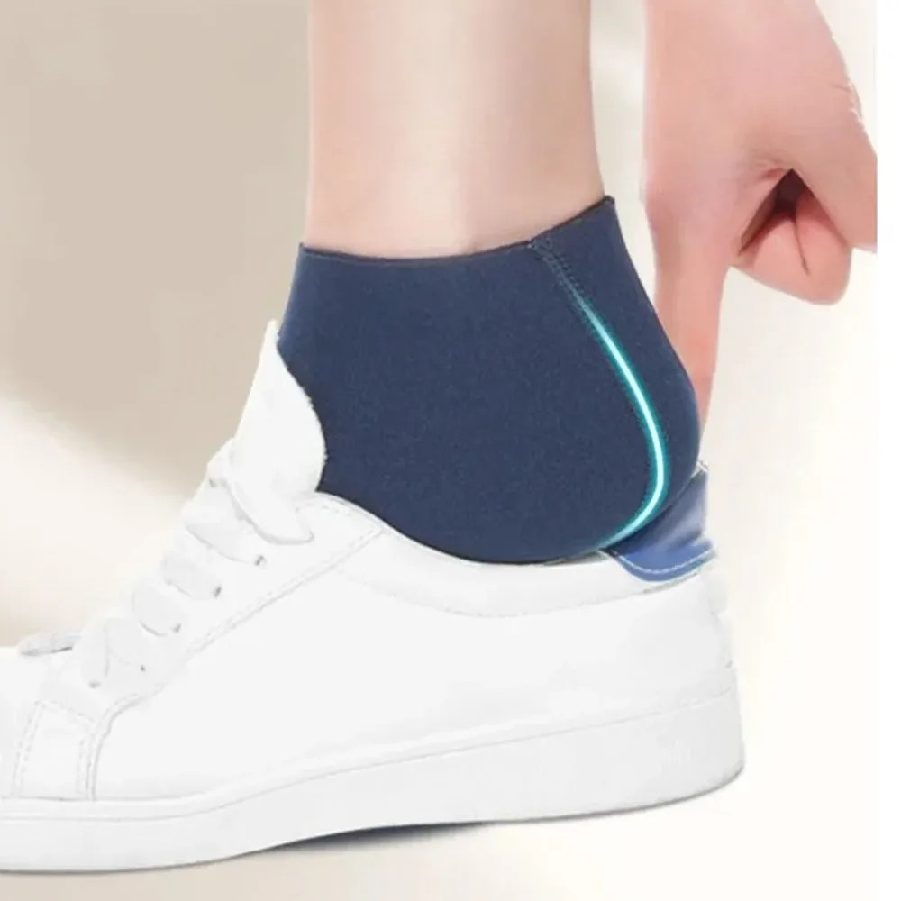 Stretch cloth/Silicone Heel Protective Cover Moisturizing Anti-Crack Plantar Fas