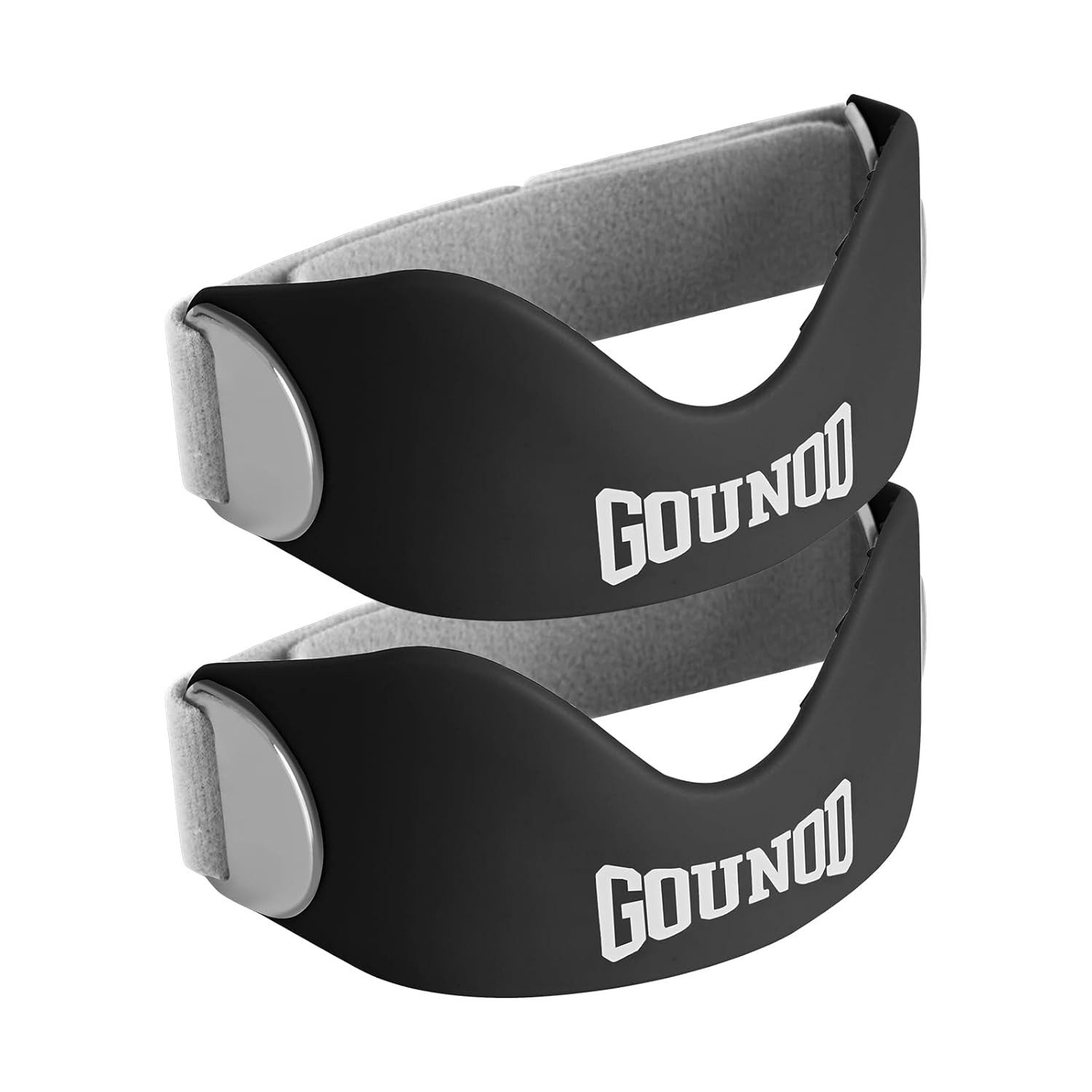 Silicone Patellar Tendon Support Strap 2 Pack,Knee Strap for Knee Pain