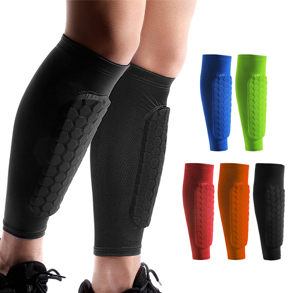 1pcs Calf Sleeve with Thick EVA Guard Men Women Lower Leg Sleeve for S8P5