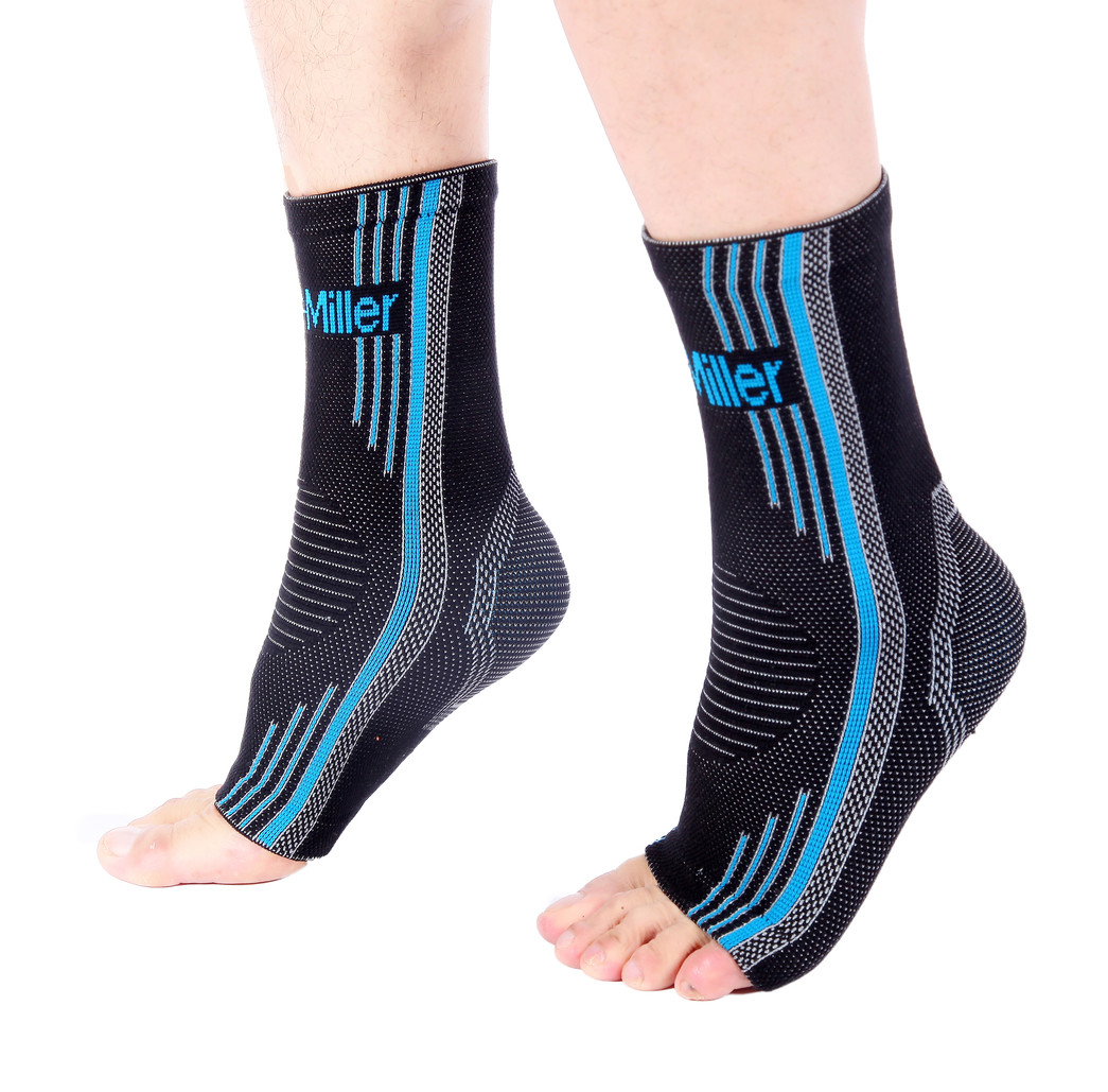 Doc Miller Brace Compression Sleeves Socks Ankles Plantar for Medical Treatment