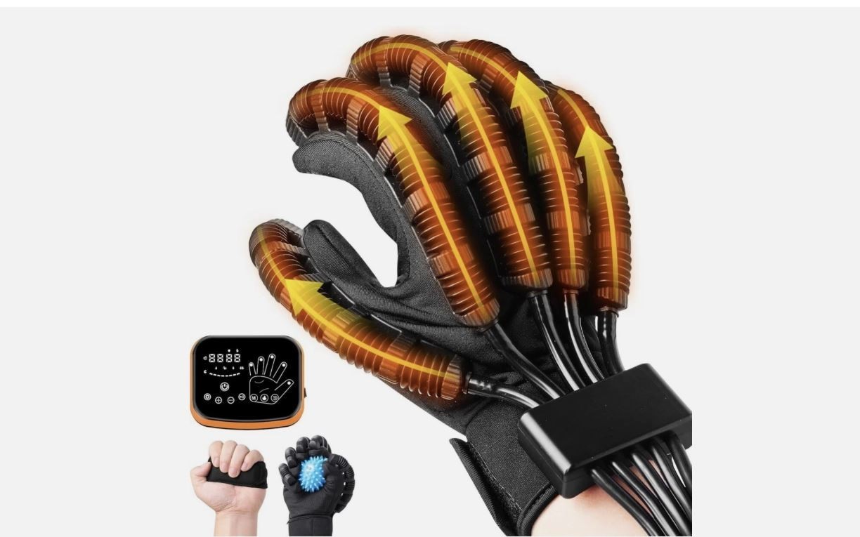 Hand Rehabilitation Robot Gloves for Finger Hemiplegia Recovery Trainer Right S