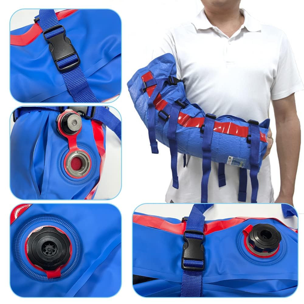 First Aid Vacuum Splint for Arm Wrist, Emergency Limb Splint Outdoor Immobilizat