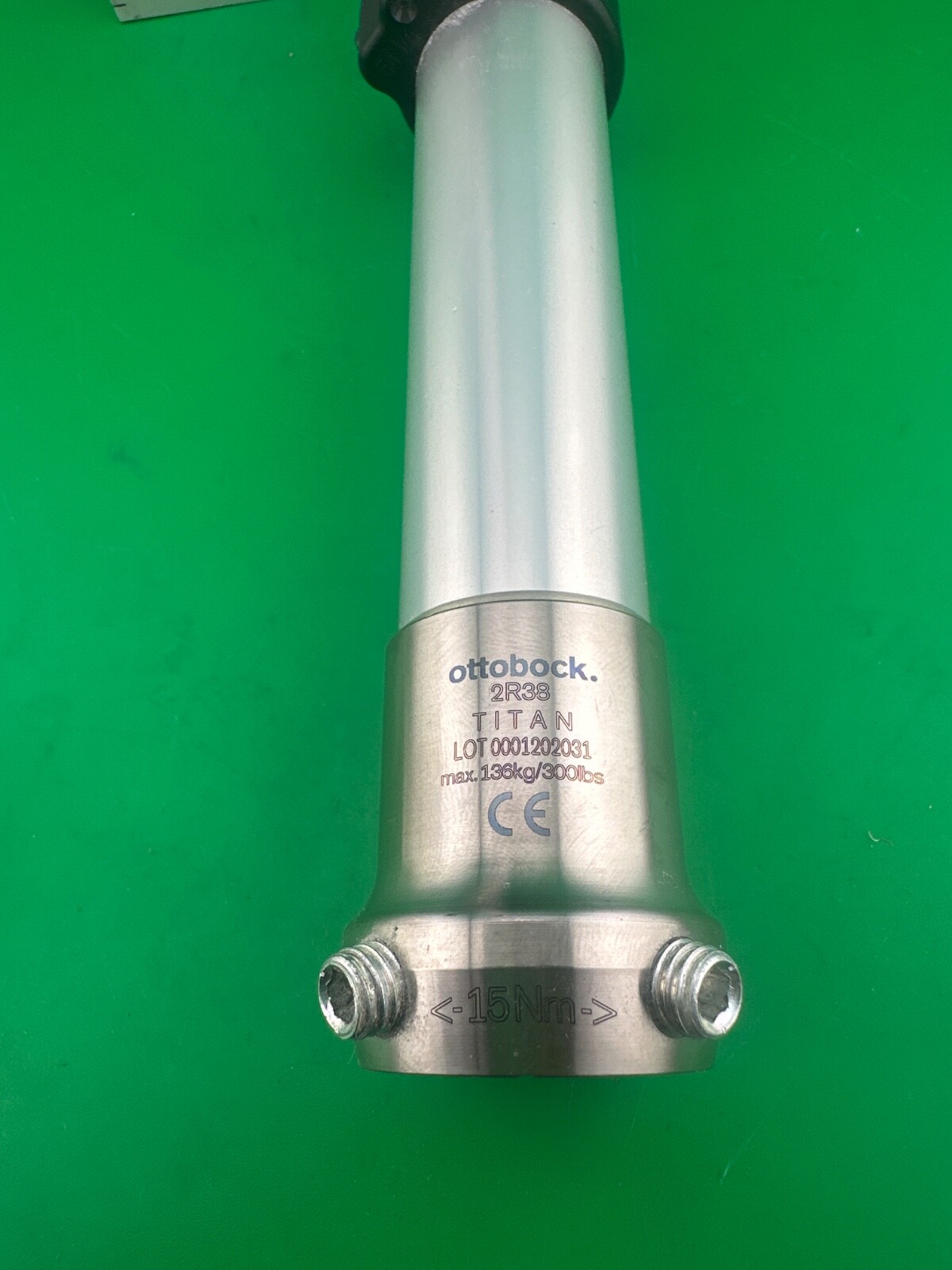 OTTOBOCK Otto bock 4R52 & 2R38 pylon tube clamp prosthetic parts titanium