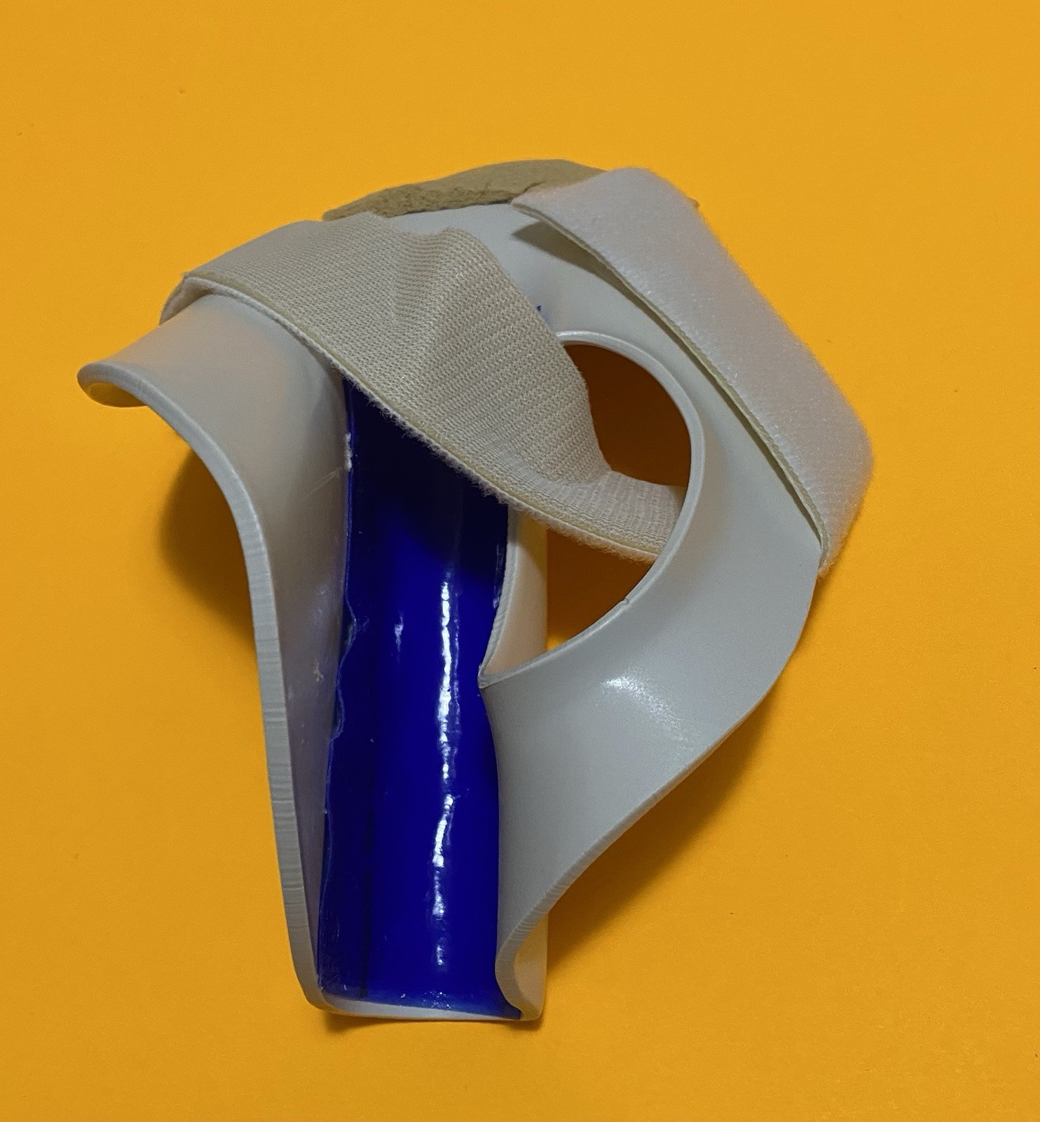 Large Rolyan Walker Splint for Right Hand, L/L Padded Assist for Elderly Users