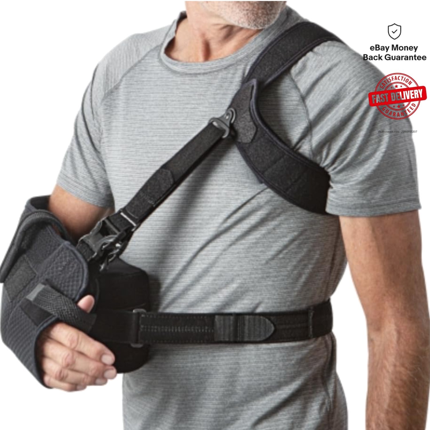 Universal Size UltraSling PRO Shoulder Sling with Abduction Pillow Included
