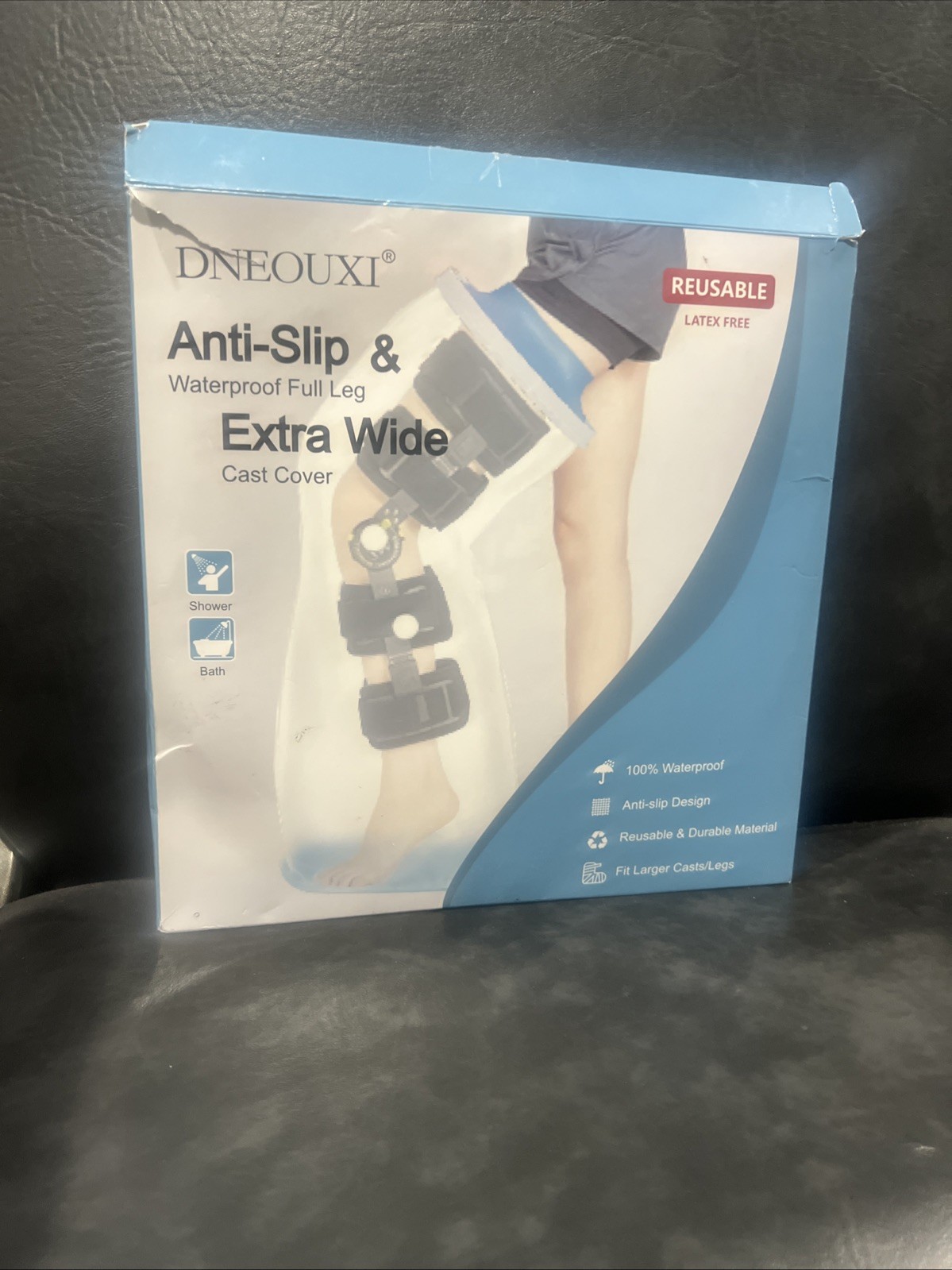 Dneouxi Anti-slip & Extra Wide Cast Waterproof Cover Half Leg – New