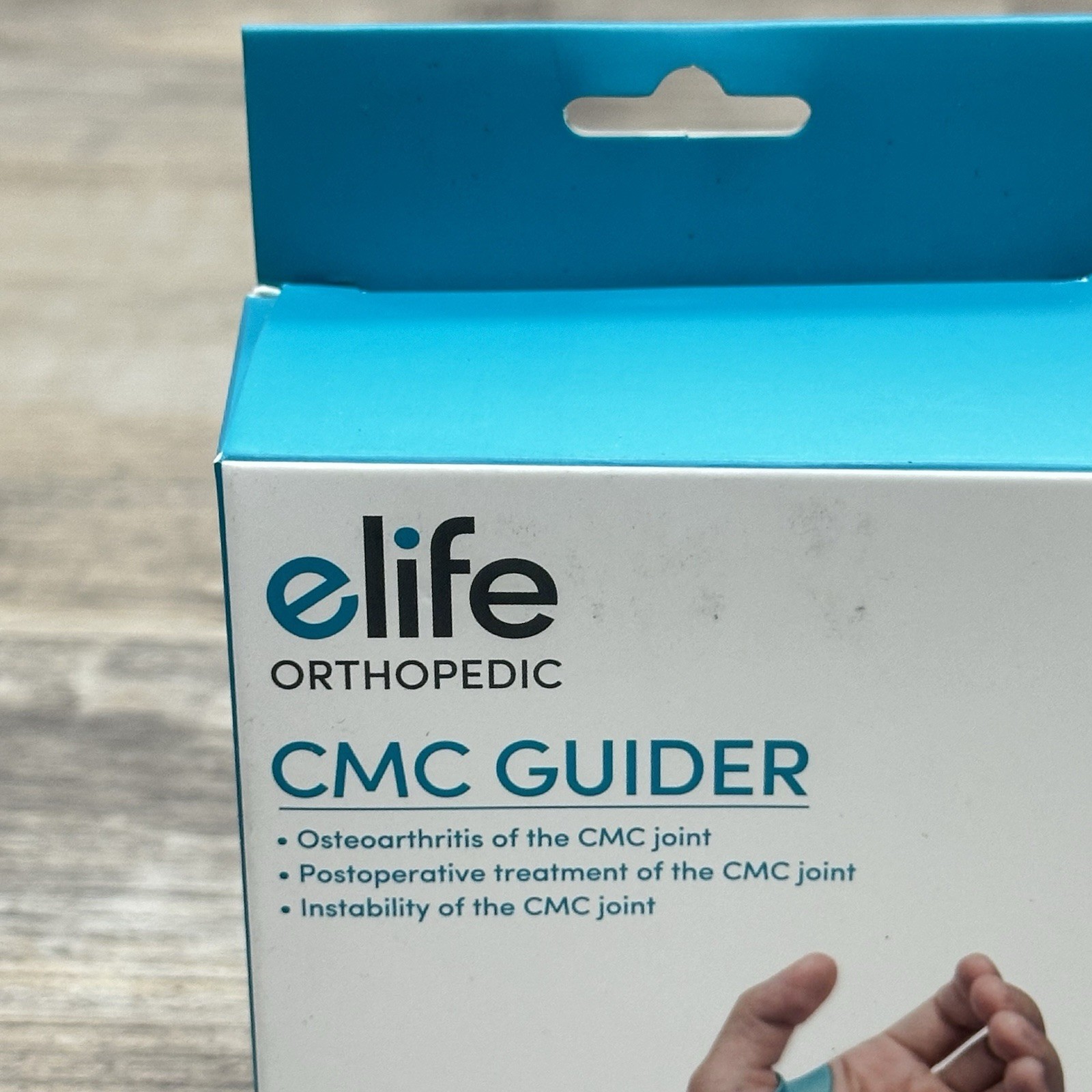 Elife CMC Guider – Thumb Brace Support for CMC Joint Pain Relief Osteoalthritis