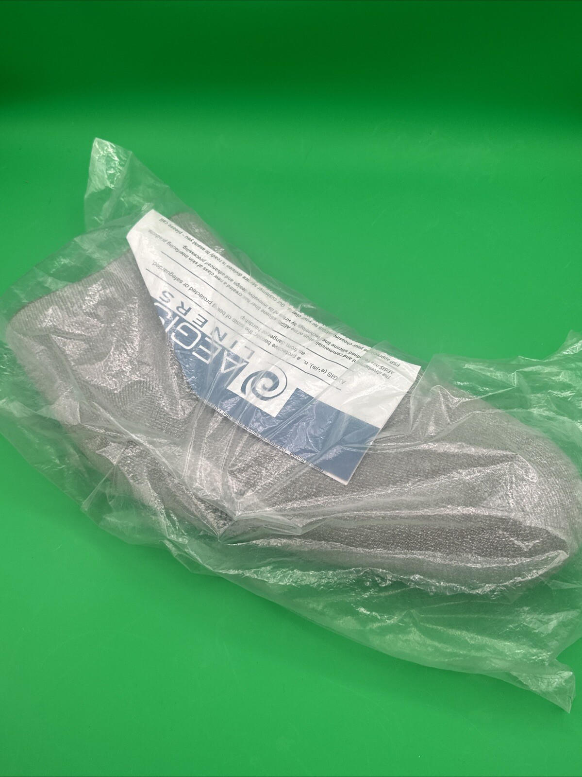Esp Ultimate Aegis Cushion Prosthetic Liner. Size Large. 8” ￼Preflex. Grey