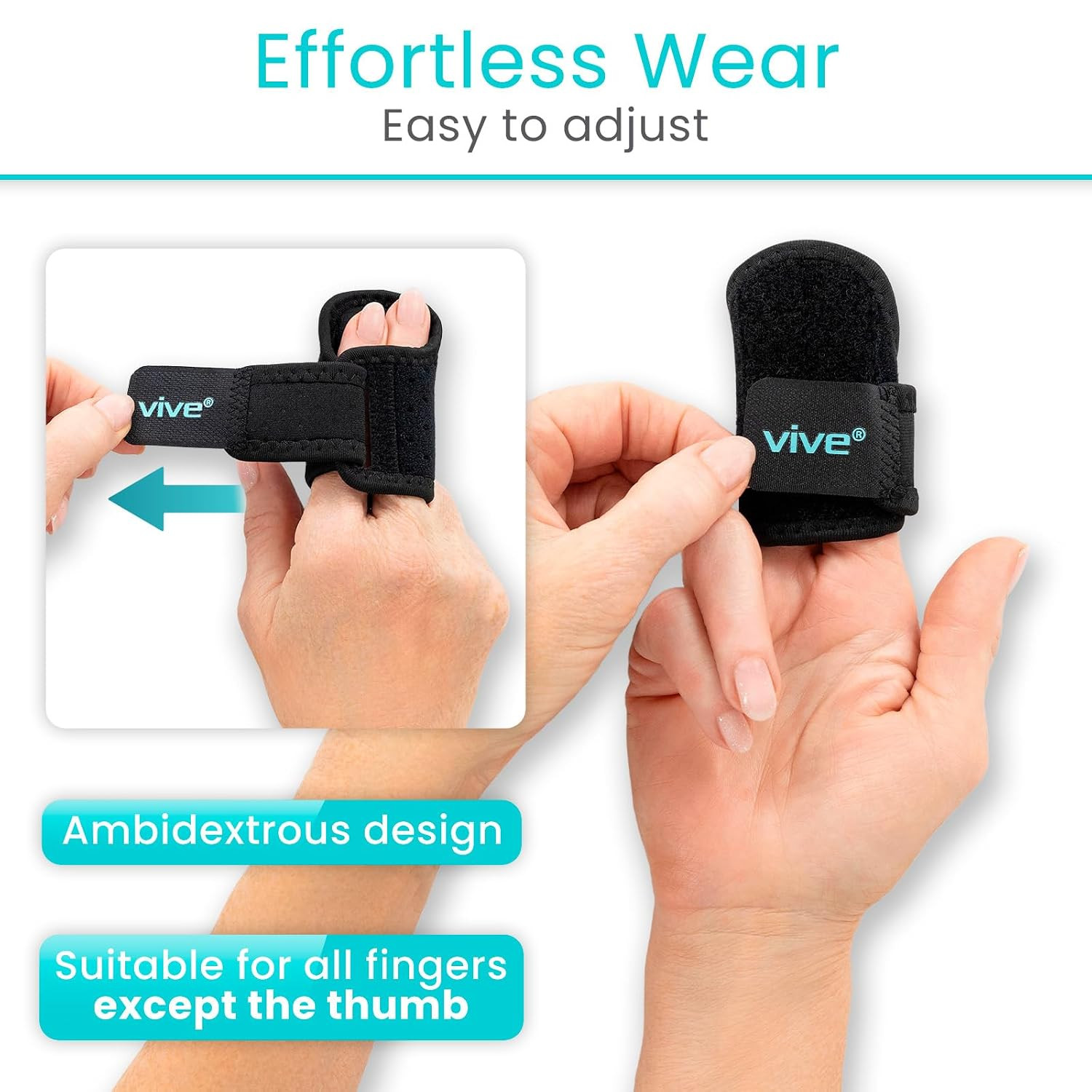 2 Finger Splint (2 PCS) – Buddy Tape Trigger Finger Alternative Brace | For Brok