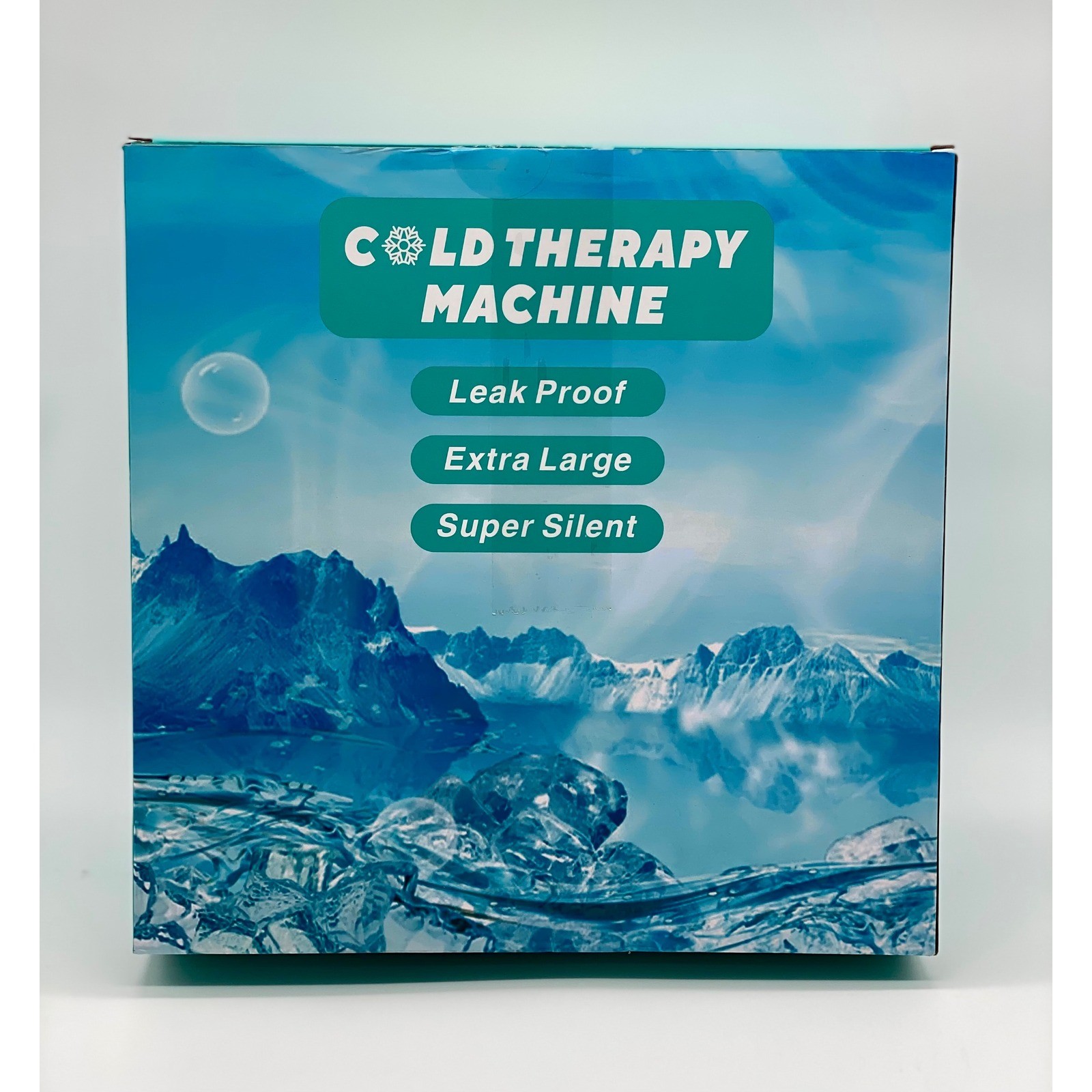 Wheeled Cold Therapy Machine 19 Quart Ice Water Circulation System Universal Pad
