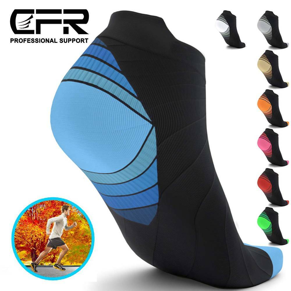 Plantar Fasciitis Socks Ankle Compression Brace Arch Support Joint Heel Running@