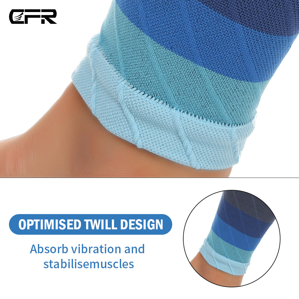 Compression Sleeve Calf Support Brace Graduated Leg Varicose Edema Sport Running