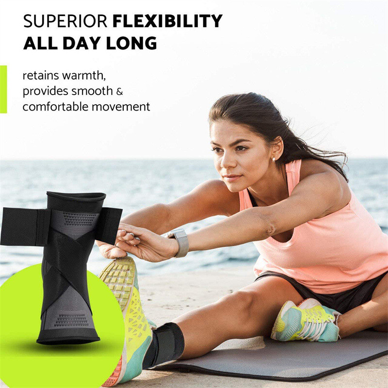 Adjustable Ankle Support Compression Ankle Brace Protector Sports Bandage Straps