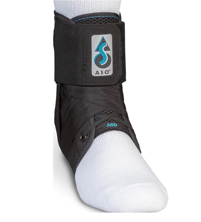 Med Spec ASO Ankle Stabilizer Small Black – Ankle Brace – Open Box NEW L@@K!