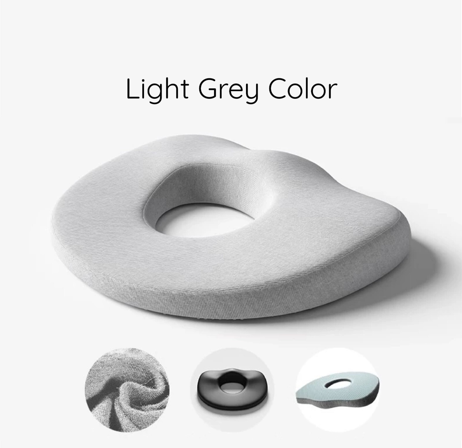 Ring(Donut) Bedsores Cushion Pillow for Wheel Chairs and Bedridden – Memory Foam