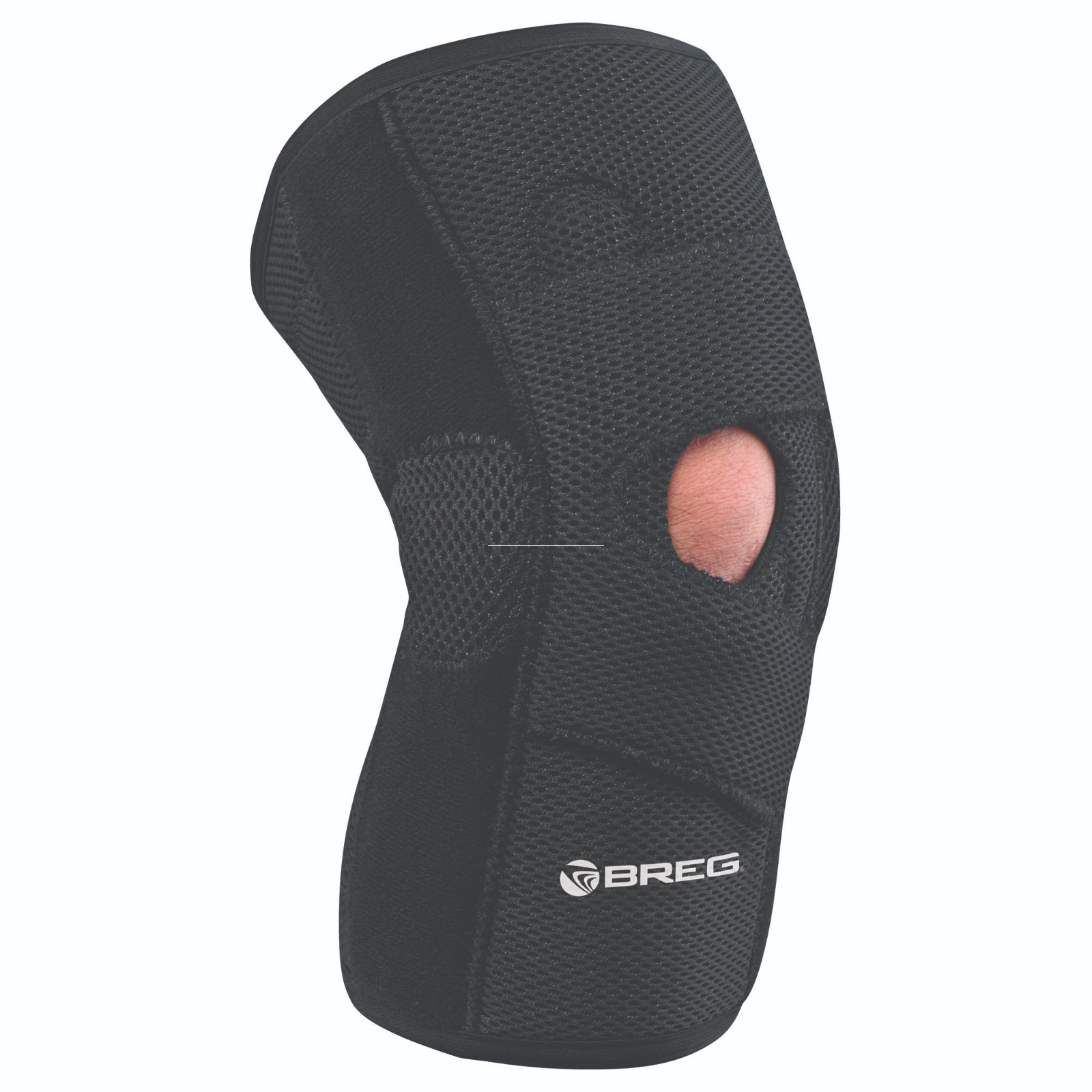 BREG 20145 Knee Brace Lateral Stability Hinged Air Mesh Right XL *FREE SHIPPING*