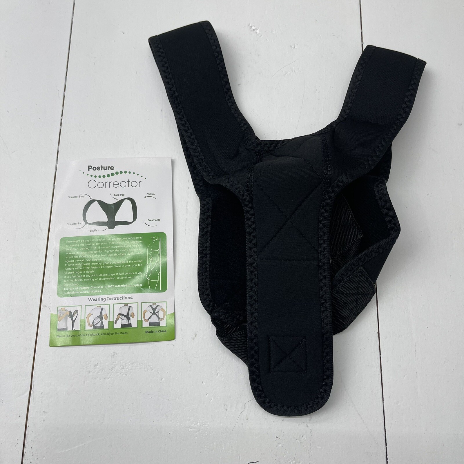 Posture Corrector Shoulder Support Adjustable Back Support Brace Belt Strap