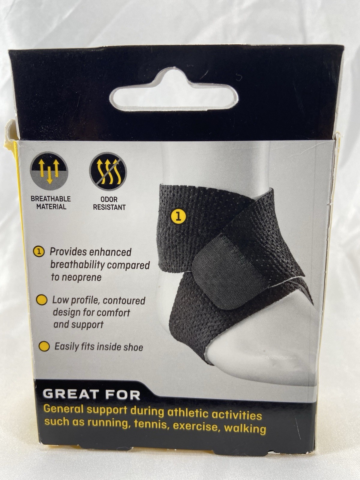 NIB- 3M Futuro ANKLE Performance Comfort Support, Adjustable w/Mod. Support