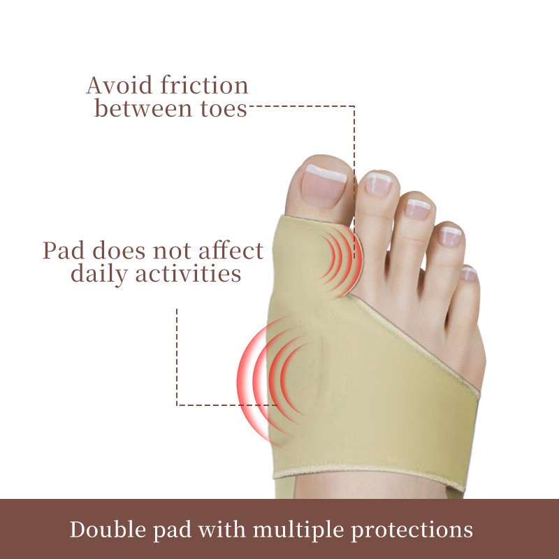 Bunion-relieving Pain-reducing Daily-wear Activity-friendly Gentle Toe Corrector