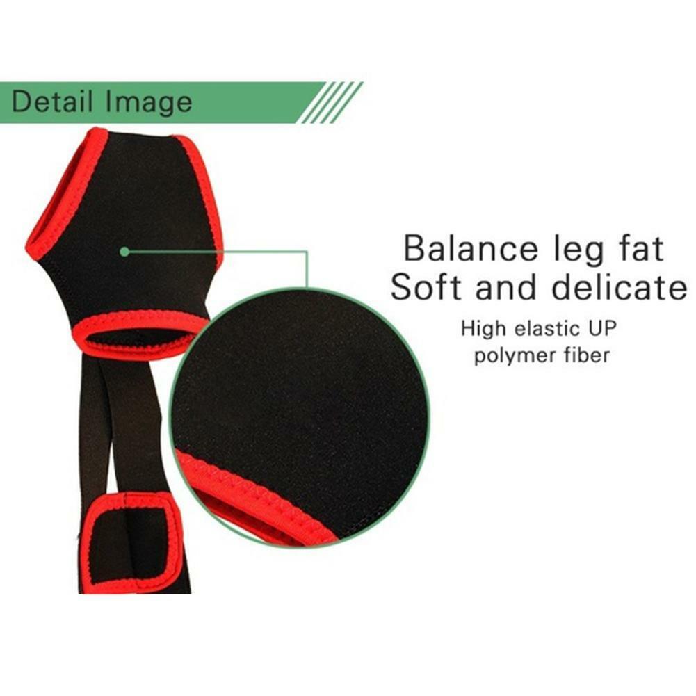 Adult Unisex O-leg X-leg Figure Correction Belt Strap Slim Legs Corrector Black