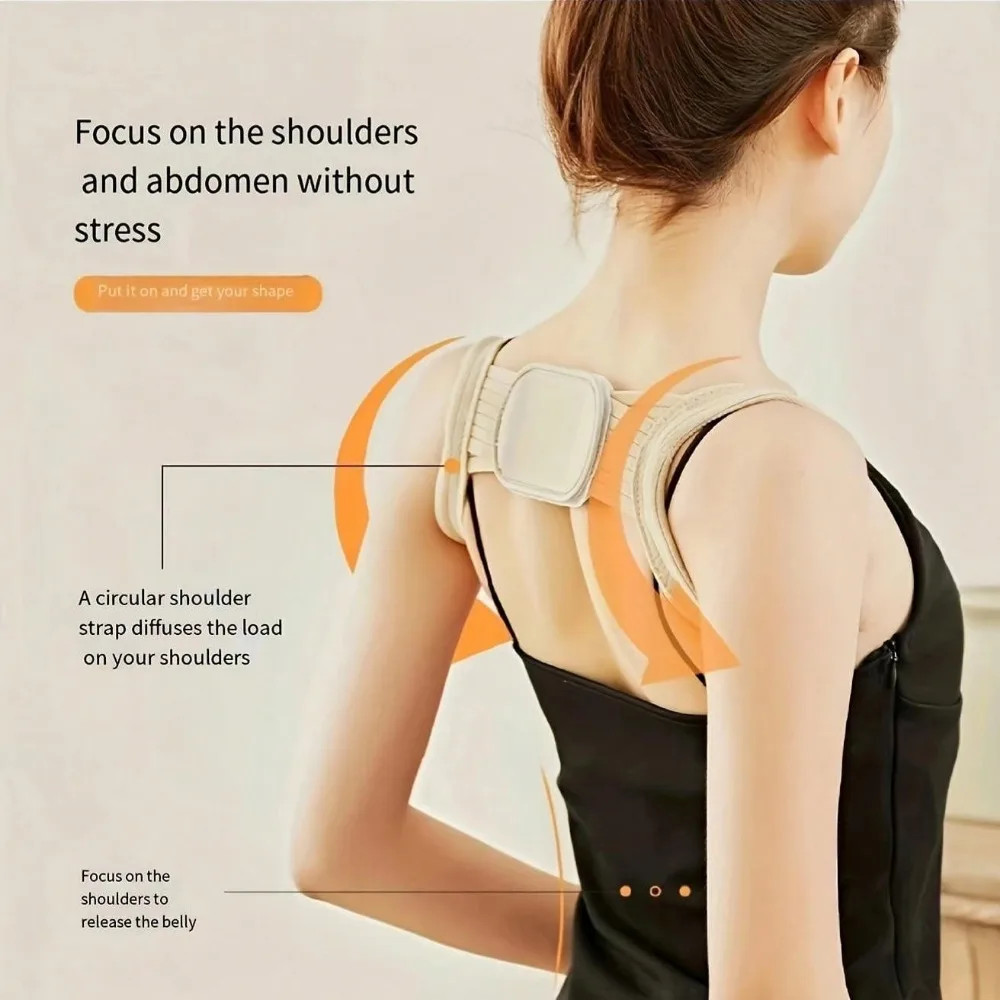 Adjustable Posture Corrector Belt For Men & Women Hunchback Relief Back Support