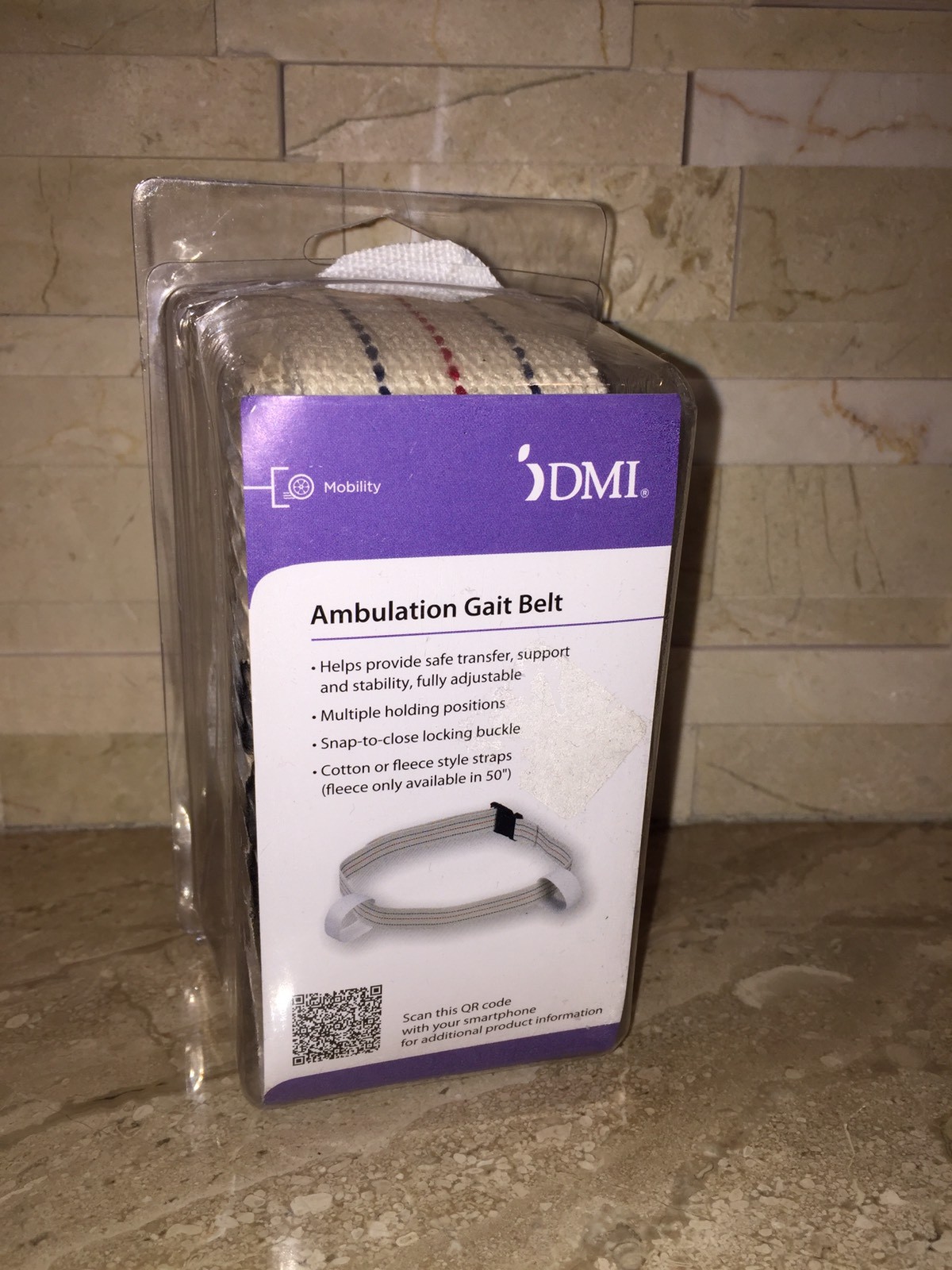 DMI MOBILITY AMBULATION GAIT BELT NEW