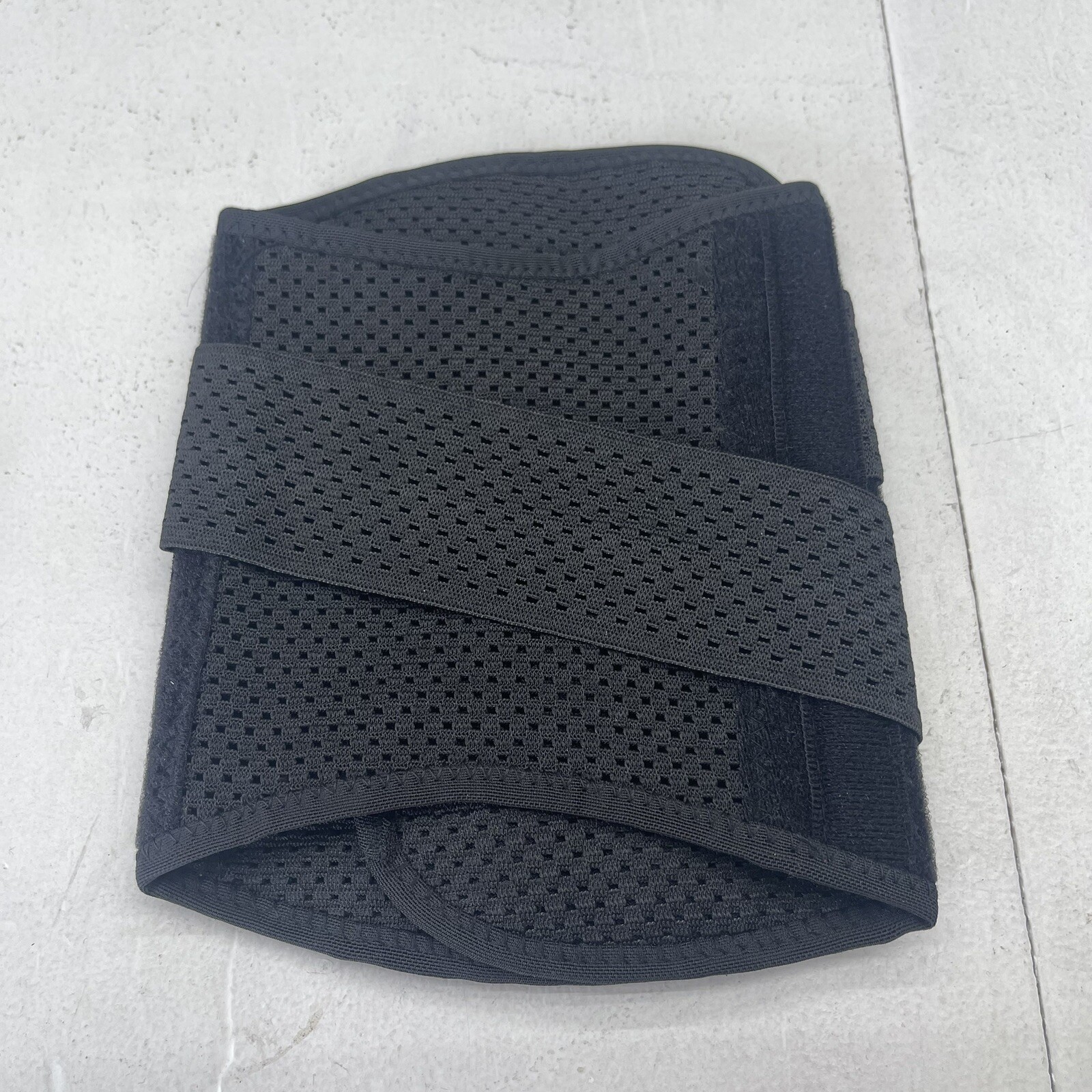 Black Meniscus Spots Knee Pad Brace Unisex Adults Size Large