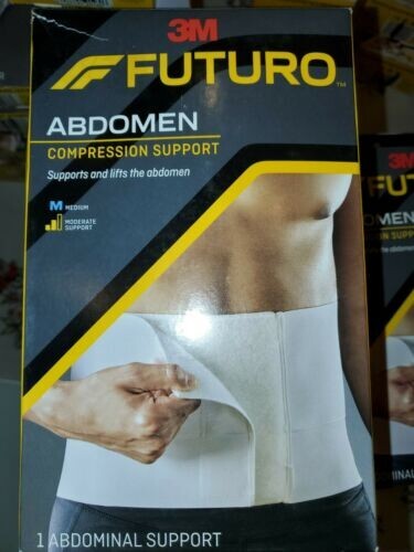 Futuro 3M ABDOMEN COMPRESSION SUPPORT MEDIUM – box may be slightly ripped