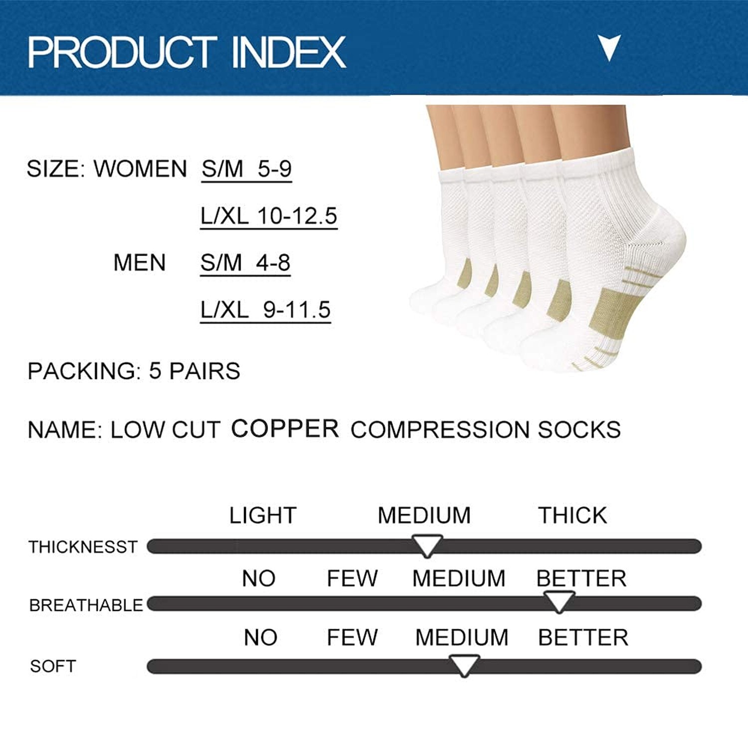 ACTINPUT Compression Socks Plantar Fasciitis for Women Men – 8-15 mmHg Best f…