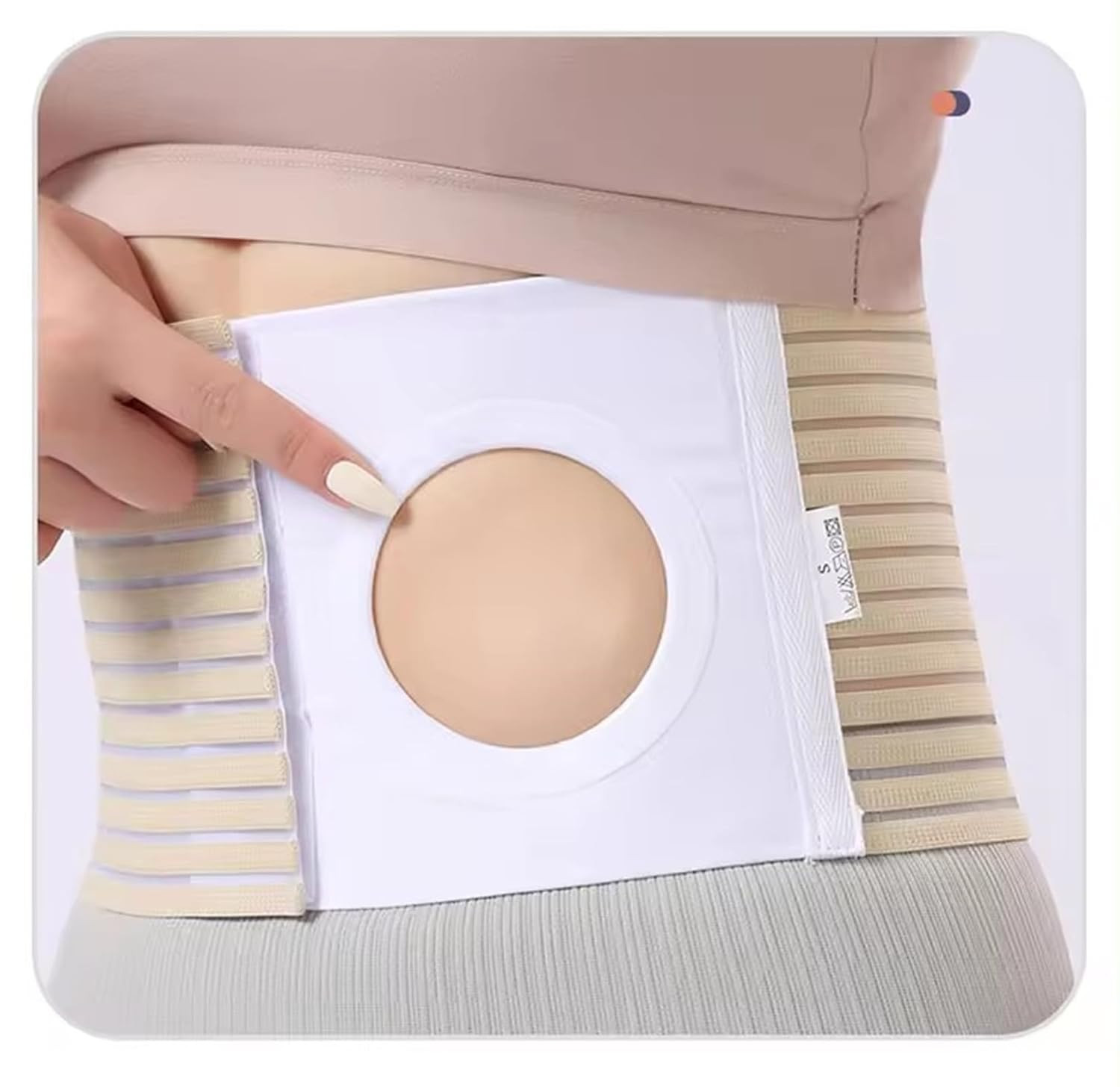 Men or Women Ostomy Belt Breathable Ostomy Hernia Support Belt Abdominal Stoma B