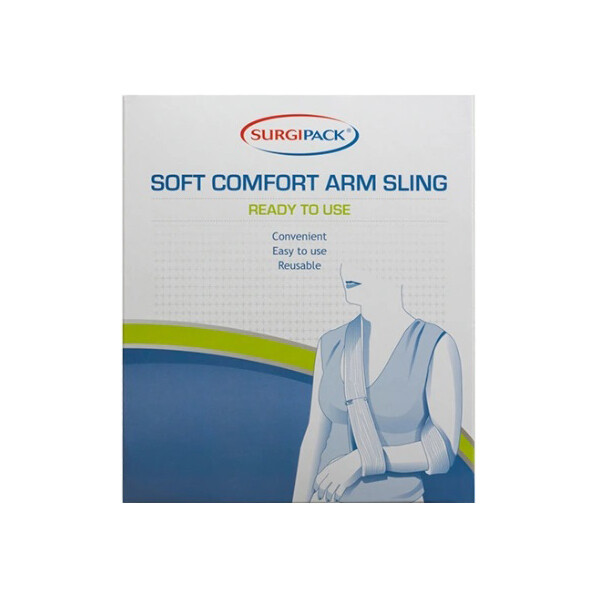 Surgipack 1650 Soft Comfort Arm Sling Convenient, Reusable & Easy To Use