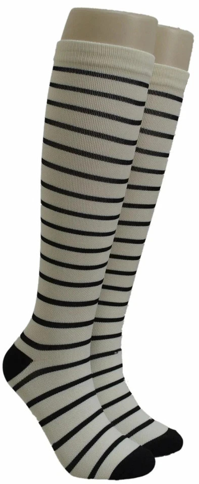 Men & Women Compression Socks Fit Knee High Support Running Travel 6 Pairs