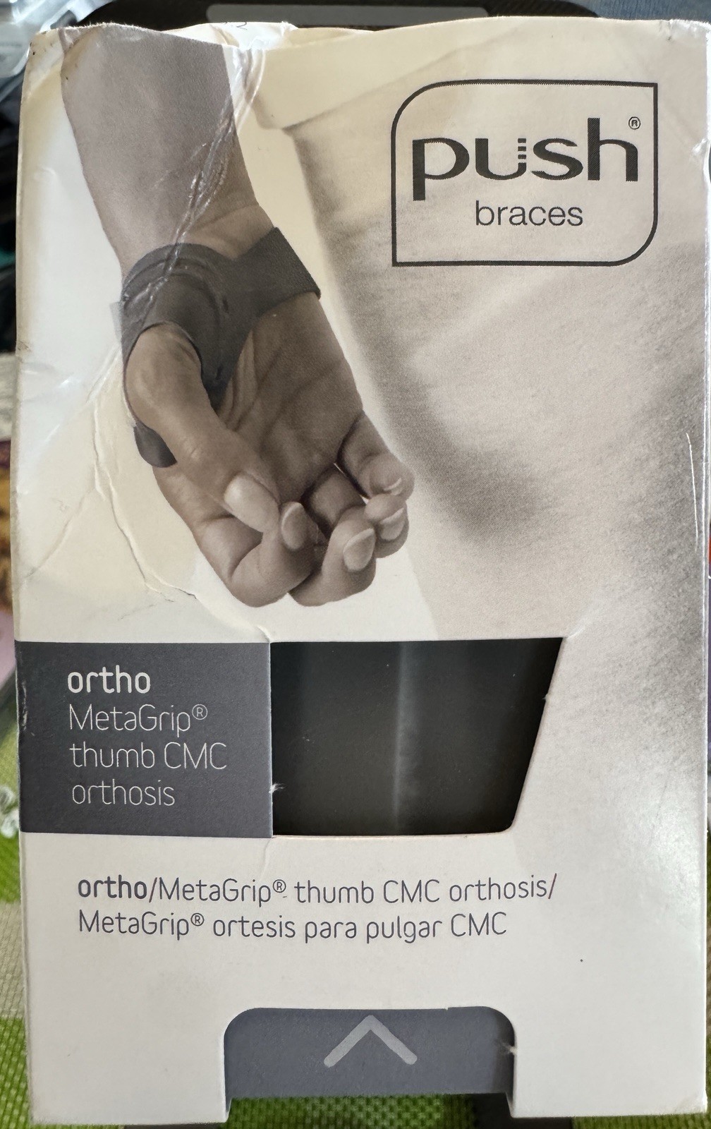 Push Braces ortho MetaGrip Thumb CMC orthosis Left Size 3 – NEW