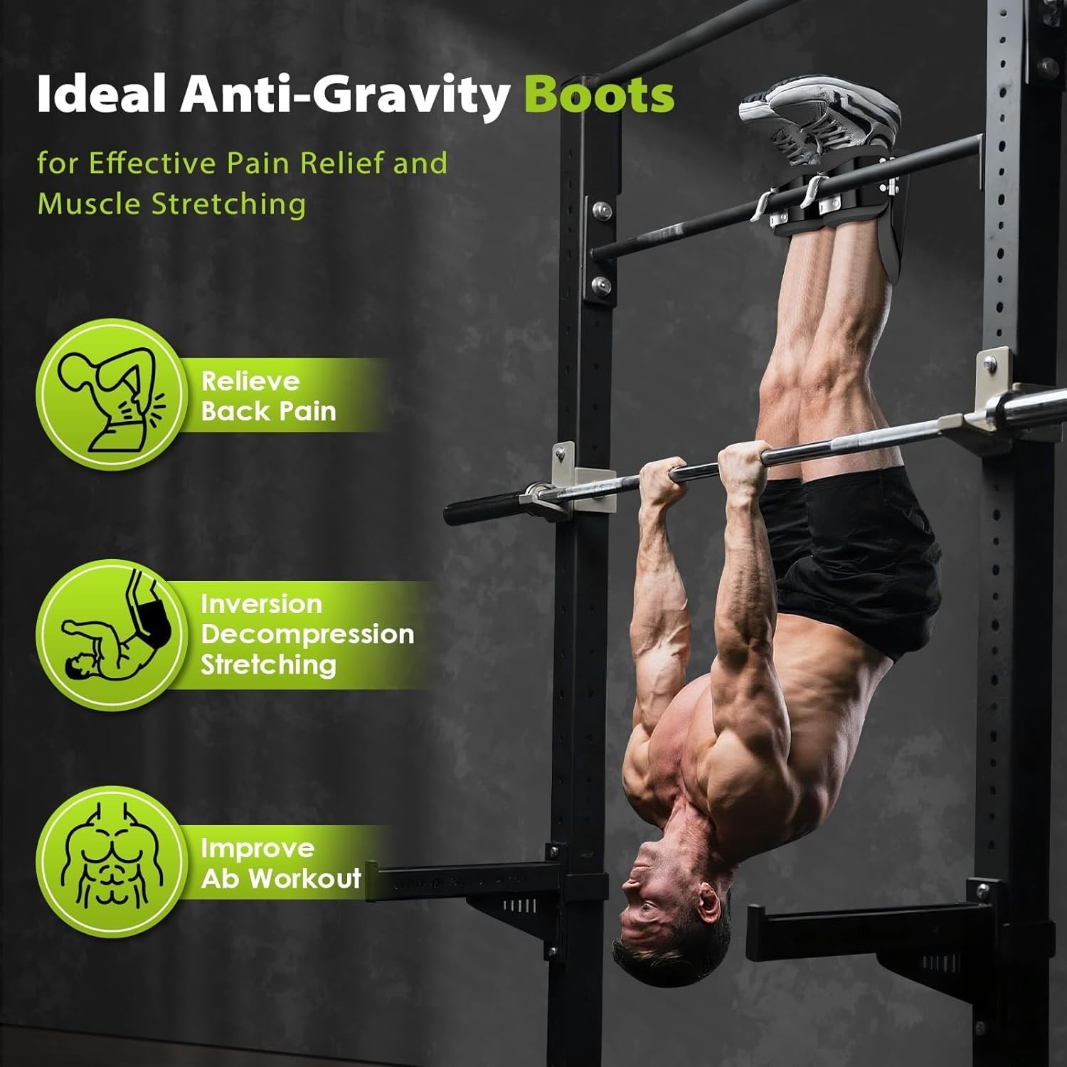 Anti Gravity Inversion Boots for Back Pain Relief