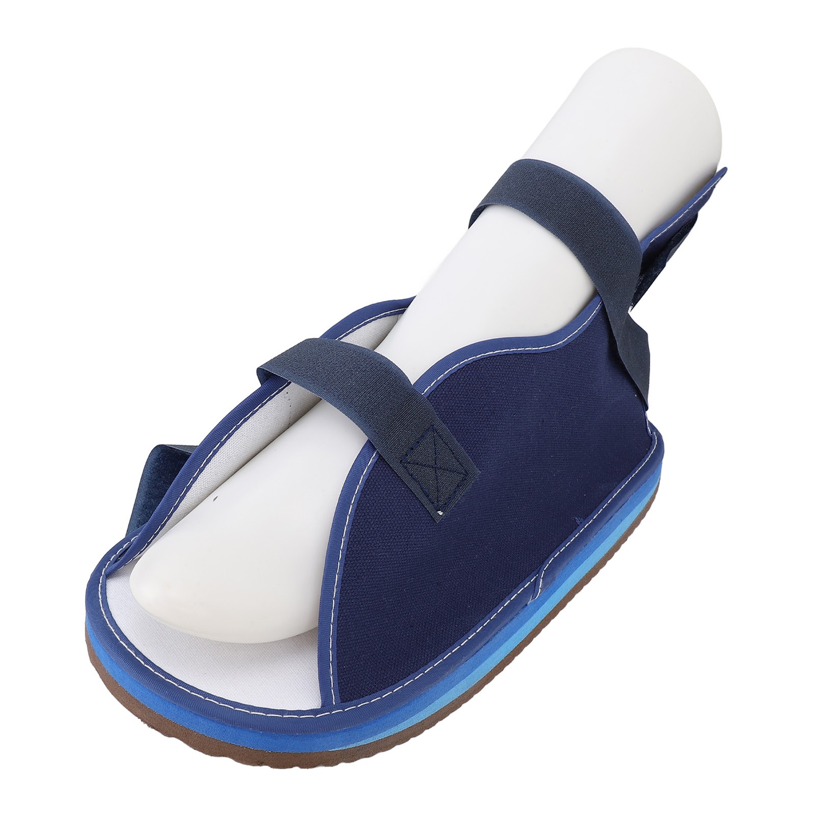 1 Pair Plaster Cast Shoes Comfortable Open Toe Design For Recovery