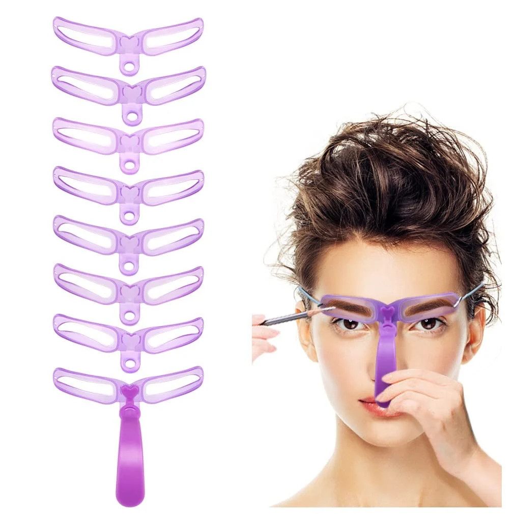 8 in 1 Eyebrows Shape Set for Daily Use