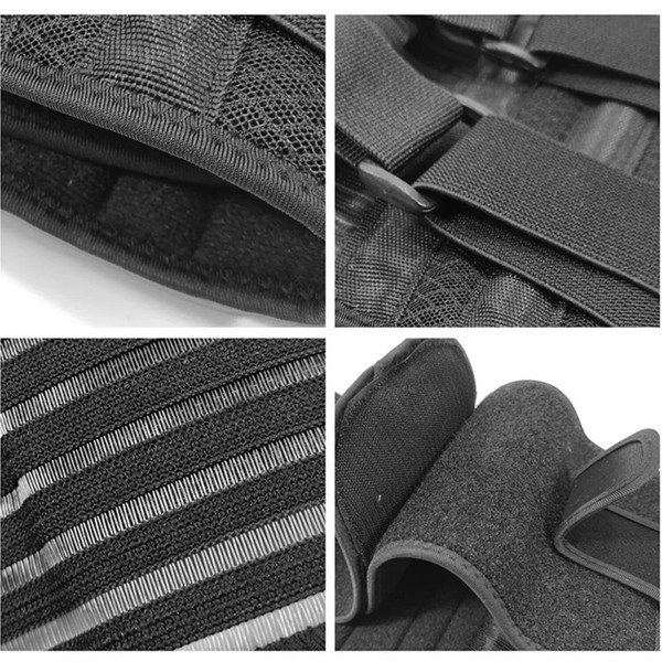 Breathable Lumbar Support Belt Adjustable Back Brace for Lower Back Pain Relief