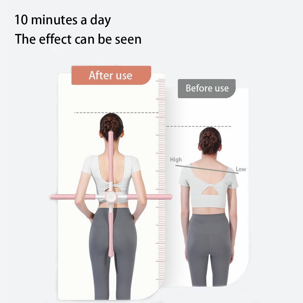 Posture Corrector Yoga Sticks Upper Back Brace Prevent Humpback For Adult & Kid