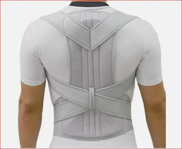 Adjustable Posture Corrector Low Back Support Shoulder Brace Belt for Men Women