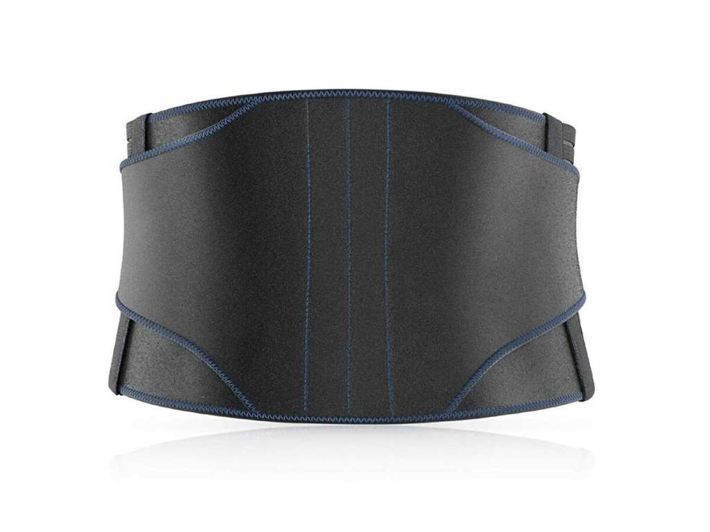 Actimove Back Support 4 Stays Adjustable Double Layer Compression 2X-Large Black