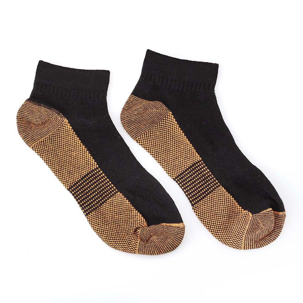 Copper Compression Socks Plantar Fasciitis Arch Ankle Running Support Men Women