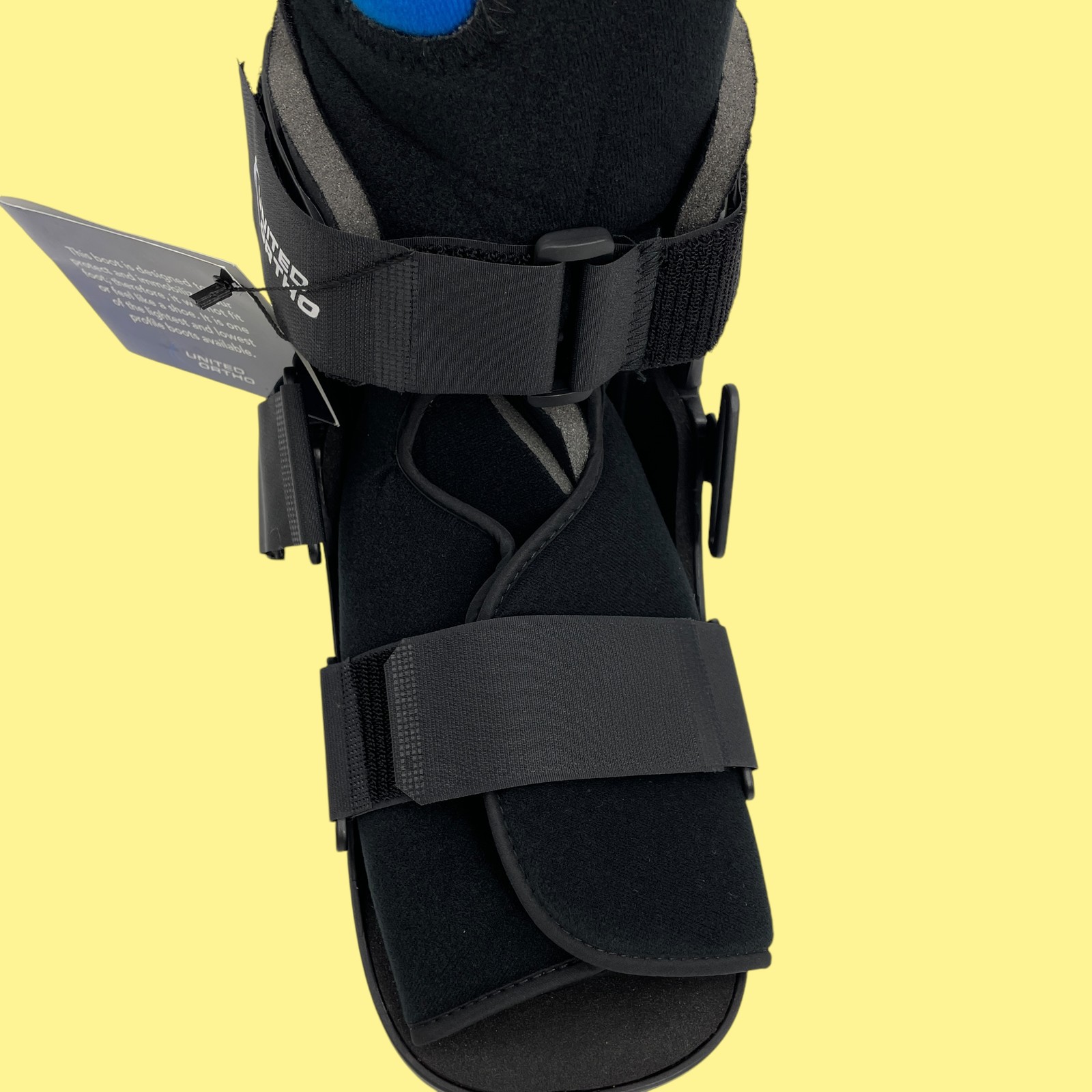 United Ortho Air Stabilizer Ankle Boot Size Large Black #N6352